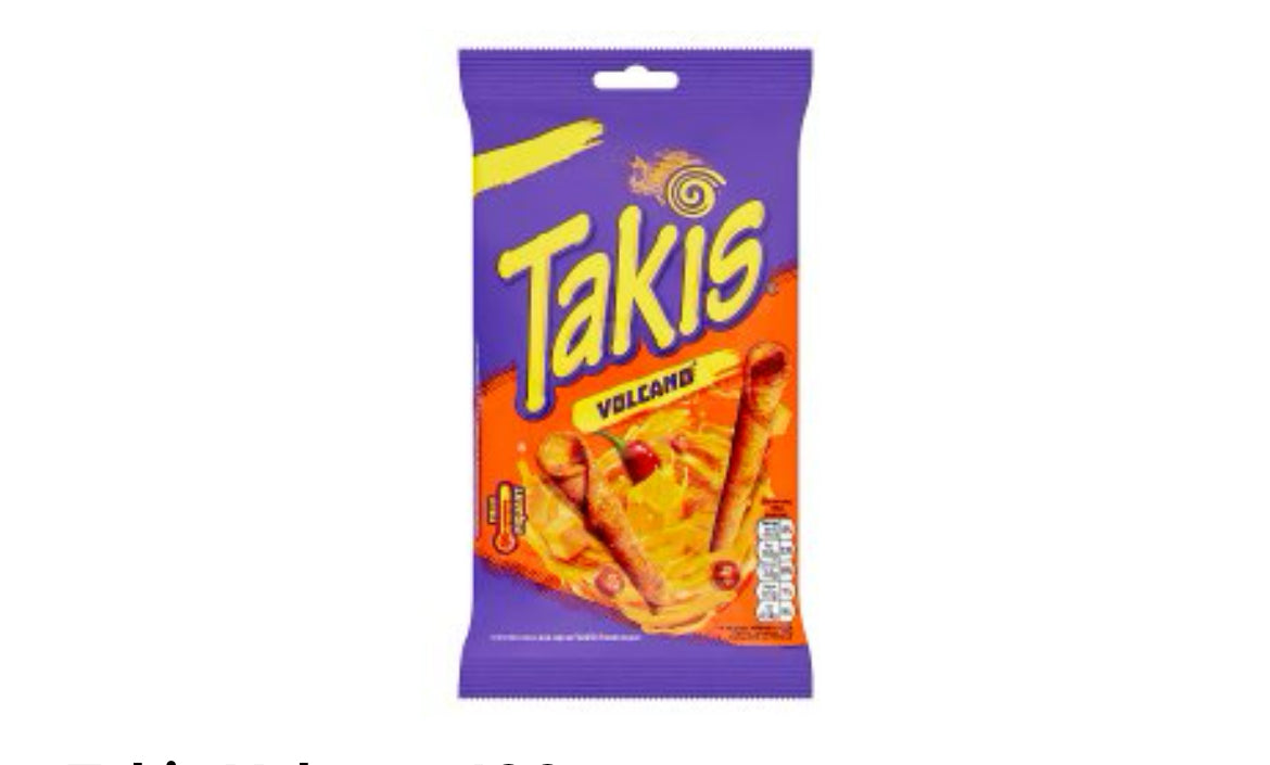 Takis Valcano 100g x 18