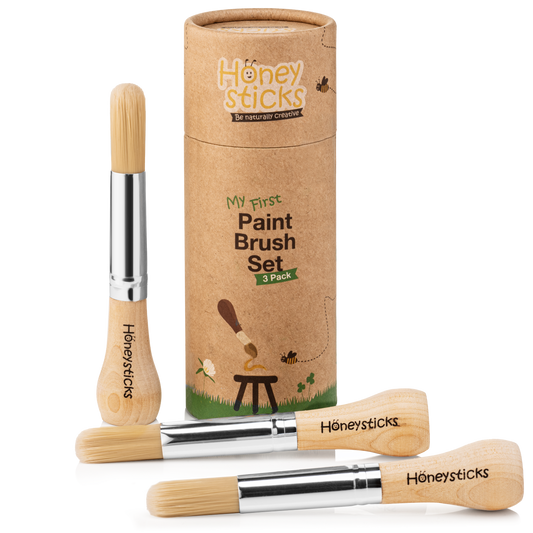 Honeysticks My First Paint Brush Set - 3 Pack