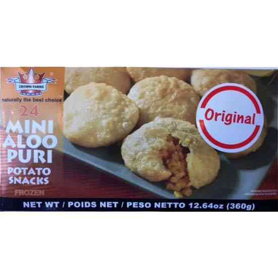 Crown Farms Mini Aloo Puri x 24