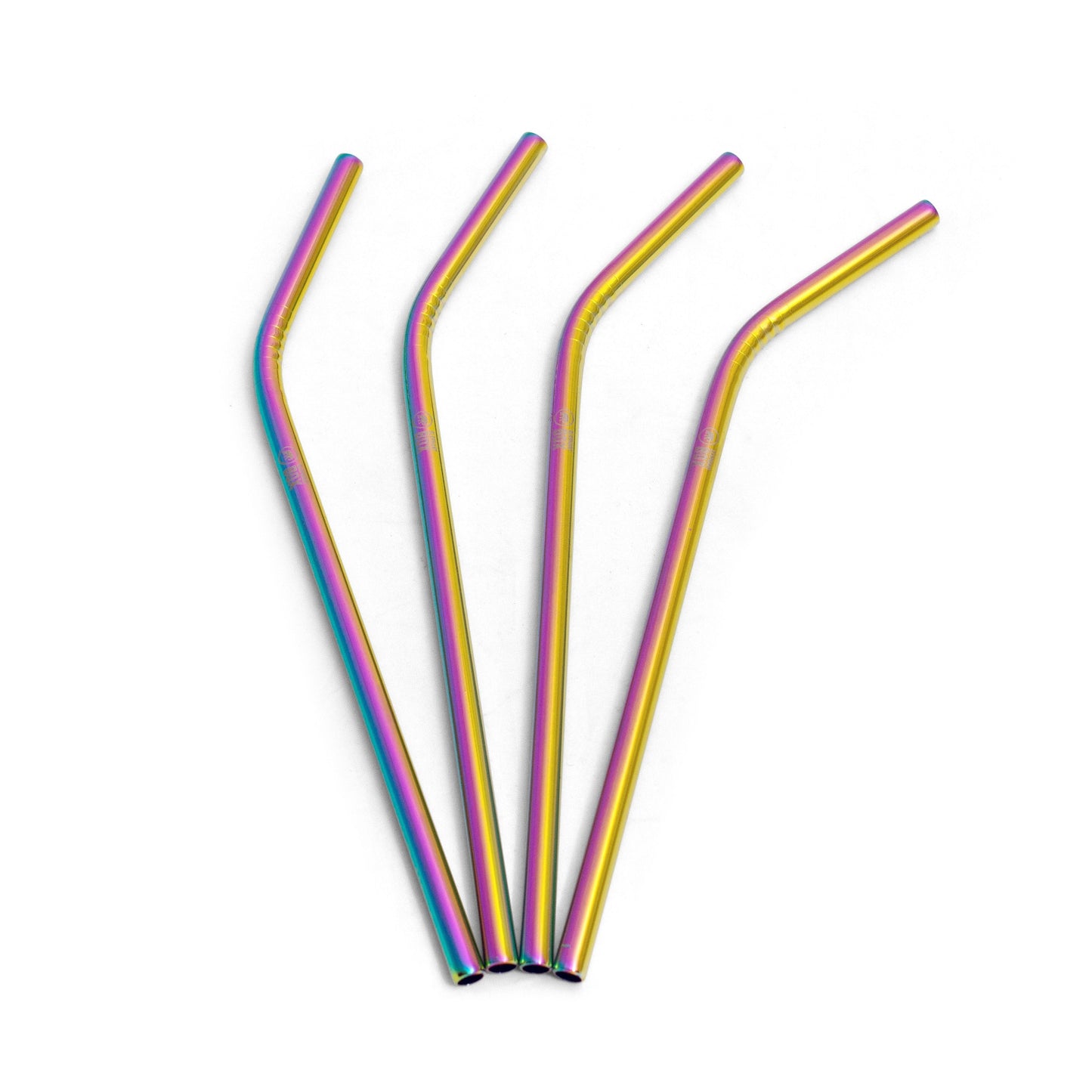 Rainbow Straws - Pack of 4