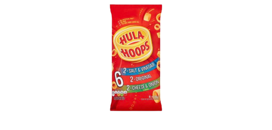 Hula Hoops Crisps Variety Pack  6x24g