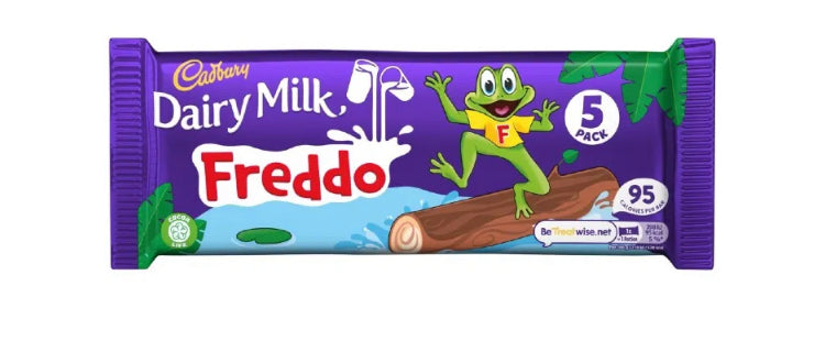 Cadbury Dairy Milk Freddo Chocolate 5 Pack 90g