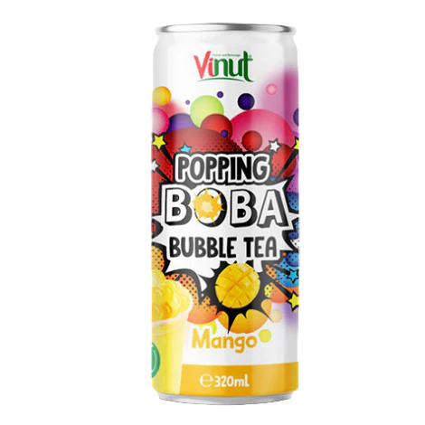 Bubble Tea Mango Flavour 320ml x 6