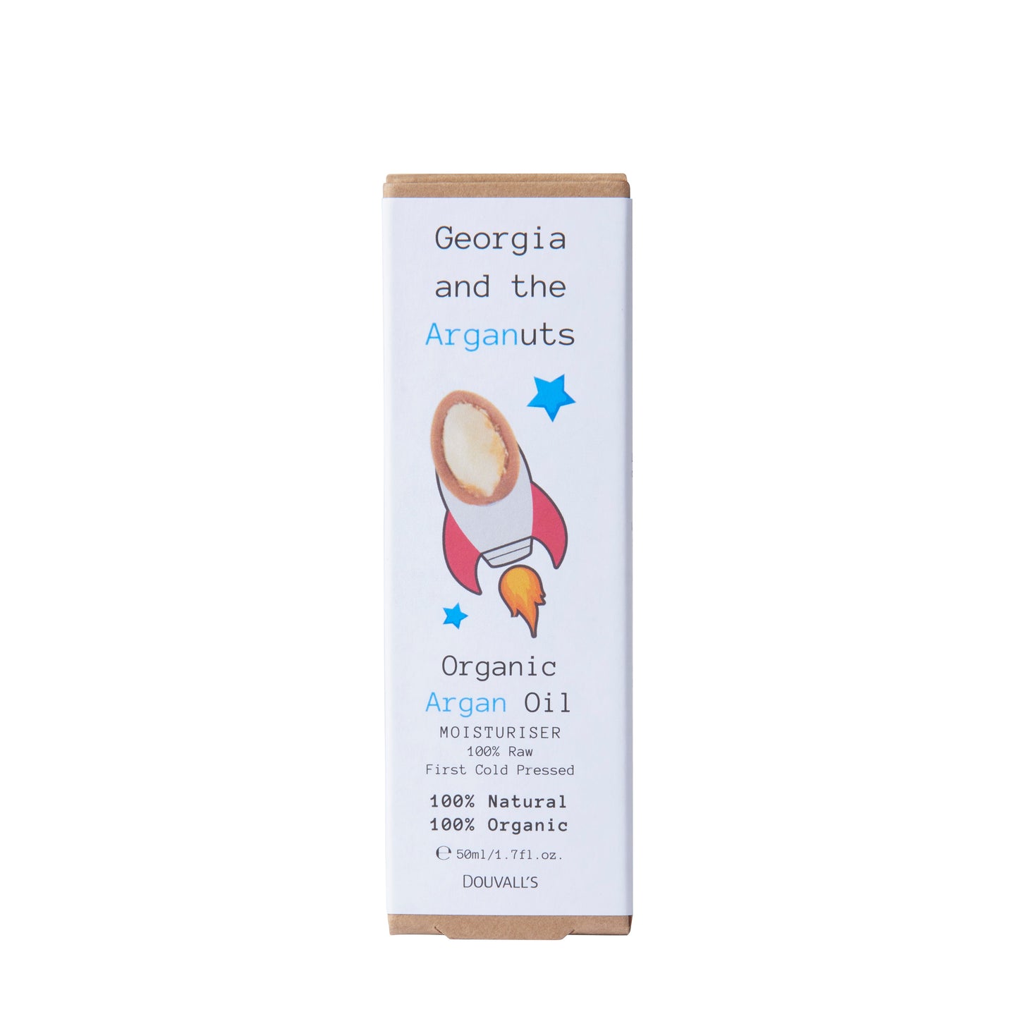 Georgia and the Arganuts Children's Organic Argan Oil Moisturiser 50ml | Nourishing and Soothing Care for Sensitive Skin