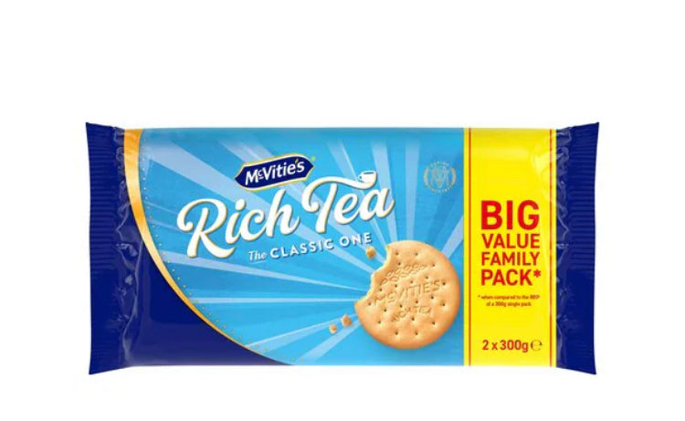 Mcvitie’s Rich Tea Biscuits 2x300g