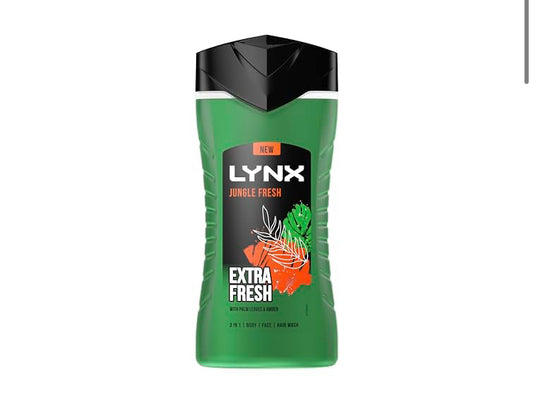 Lynx Shower Gel Jungle Fresh 225ml