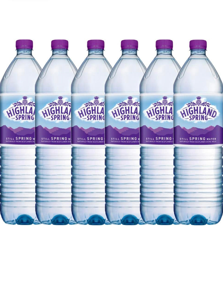 Highland Spring Still Water 6x2ltr