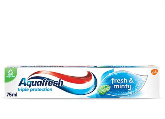 Aquafresh toothpaste 