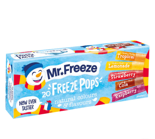 Mr Freeze Freeze Pops 20x45ml