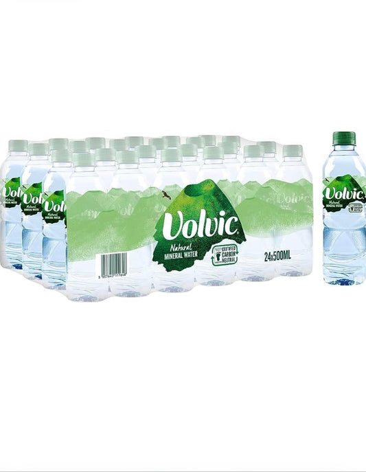 Volvic Natural Mineral Water 24x500ml