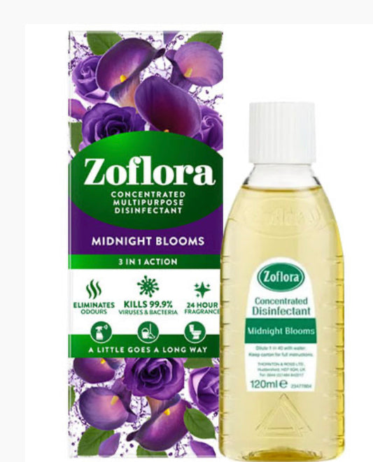 Zoflora Midnight Blooms Disinfectant 120ml