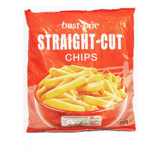 Best One Straight Cut Chips 750g