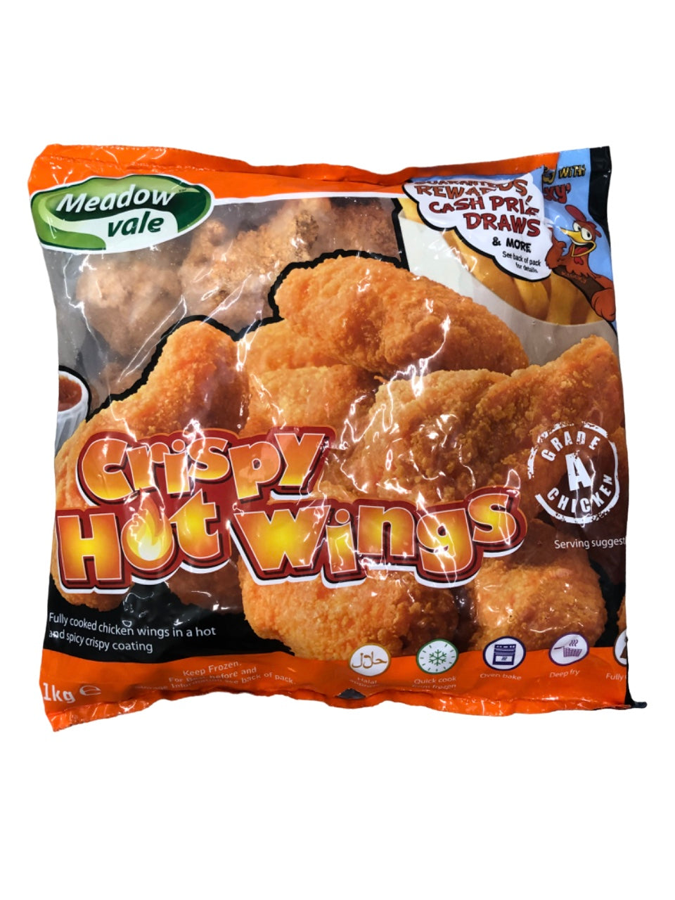 Meadow Vale Crispy Hot Wings 1kg