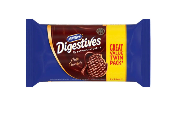 Mcvitie’s Digestives Milk Chocolate Biscuits 2x226g