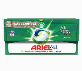 Ariel All in 1 Washing Pods Original 25 Washes