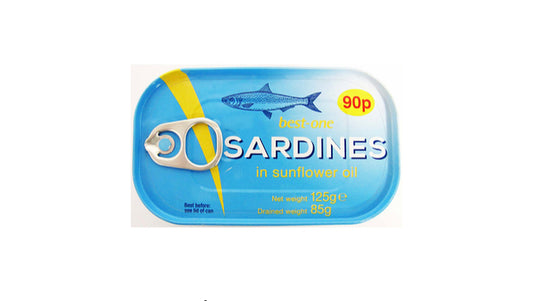 Best One Sardines In Sunflower Oil 125gx6