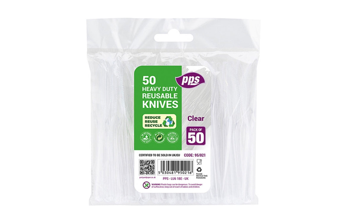 Heavy Duty Reusable Knives 50pcs