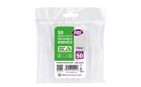 Heavy Duty Reusable Knives 50pcs
