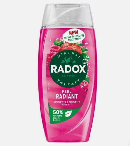 Radox Strawberry & Raspberry Shower Gel 225ml