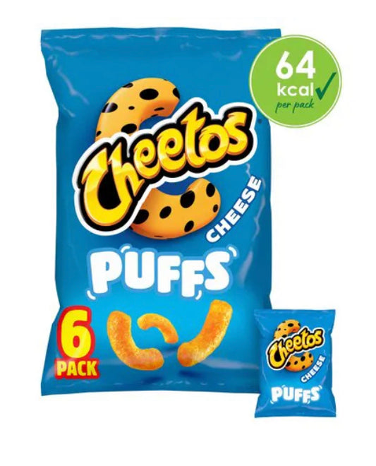 Cheetos Cheese Puffs 6x13g