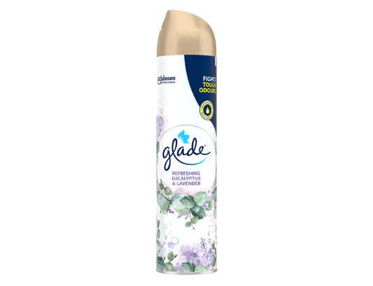 Glade Aerosol Air Freshener Eucalyptus & Lavender 300ml