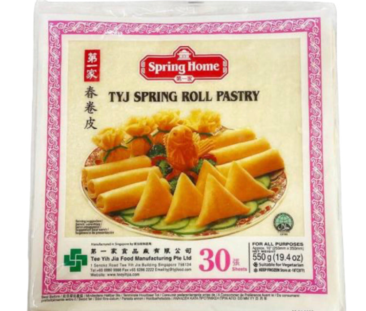 TYJ Spring Roll Pastry 30 Sheets(samosa pads)