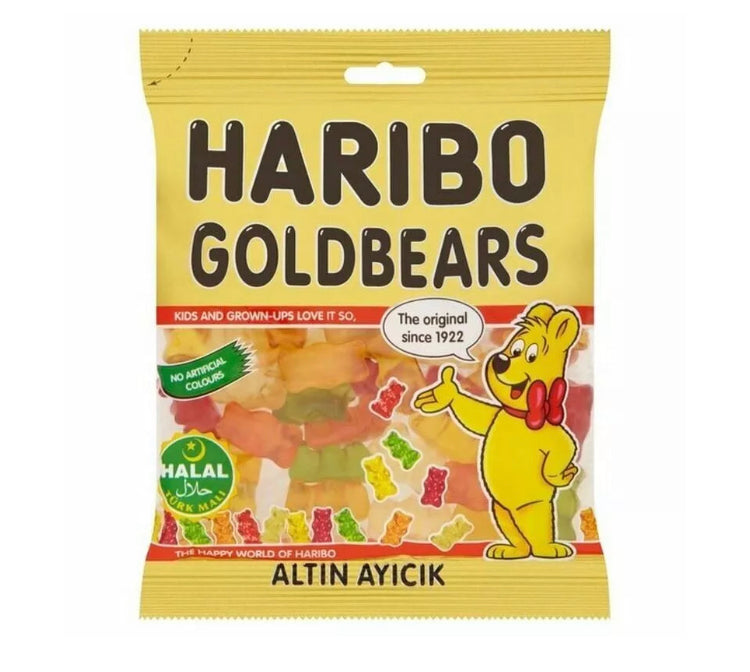 Haribo Halal Gold Bears 100g