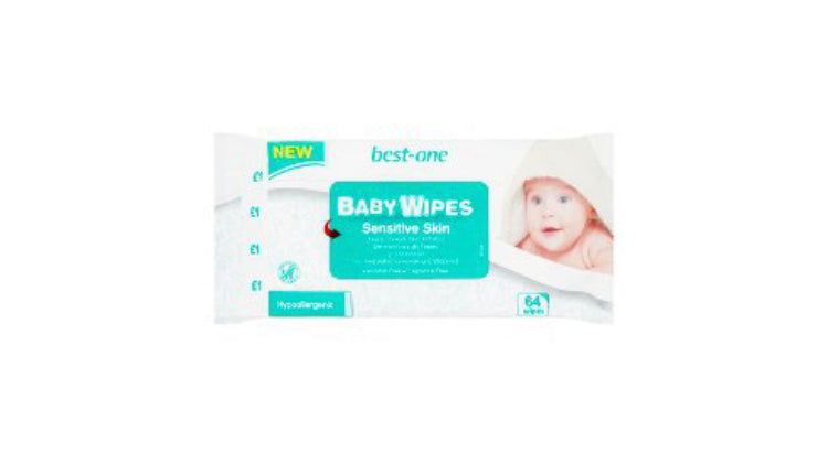 Best One Baby Wipes x 12 Packs (768 wipes altogether)