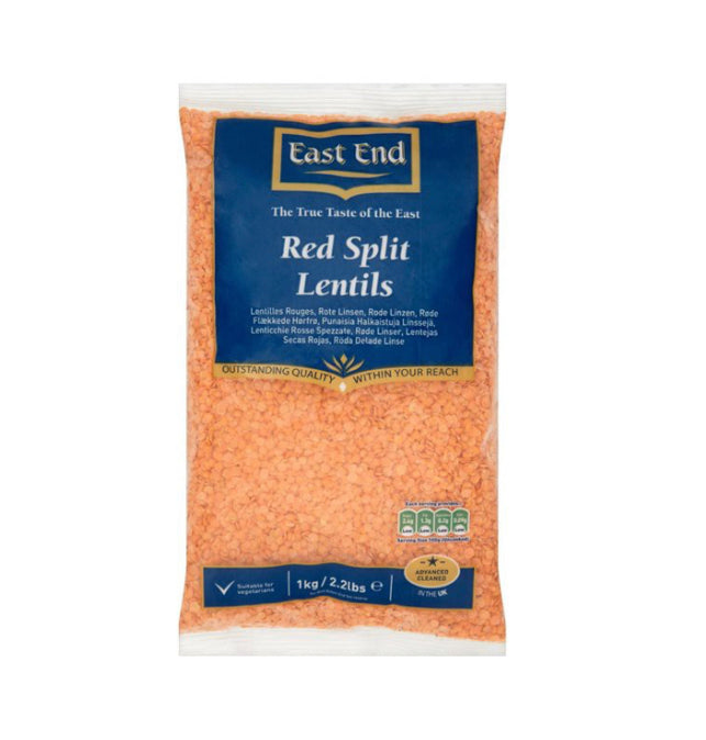 East End Red Split Lentils 1kg