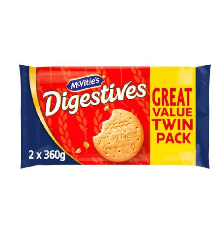 Mcvitie’s Digestives Biscuits Twin Pack 2x360g