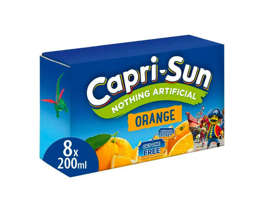 Capri-Sun Zero Orange 8 x 200ml