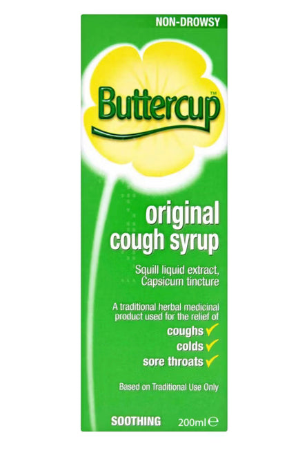 Buttercup Original Cough Syrup 200ml