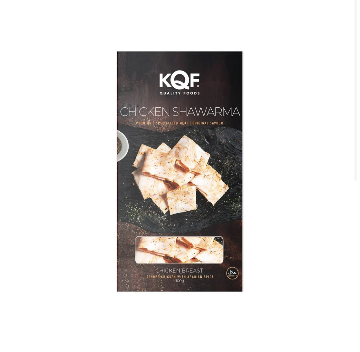 KQF Halal Chicken Shawarma 100g