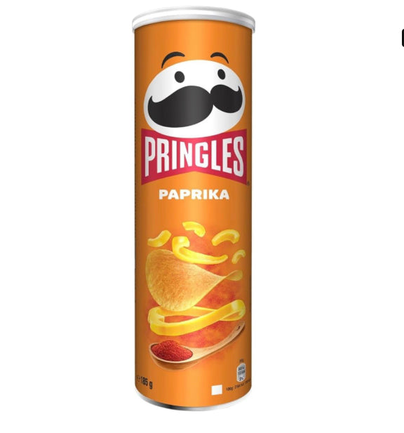 Pringles Paprika Crisps 185g