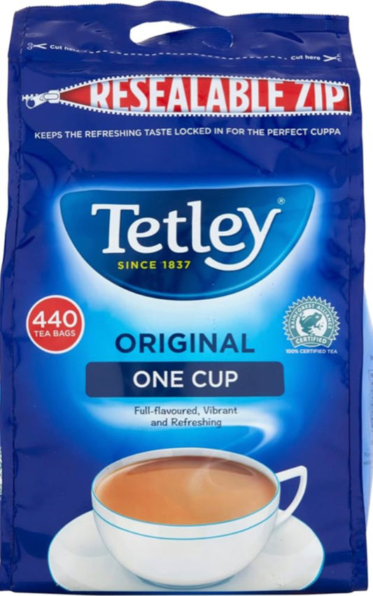 Tetley 440 Tea Bags 1kg