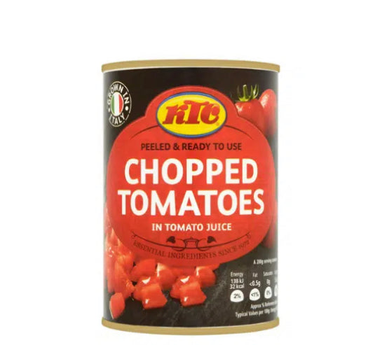 KTC Chopped Tomatoes Case 12x400g