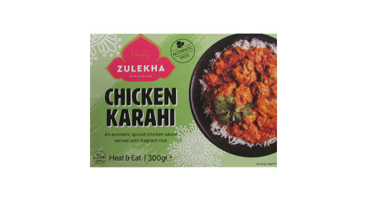 Zulekha Halal Chicken Karahi (heat & eat) 300g