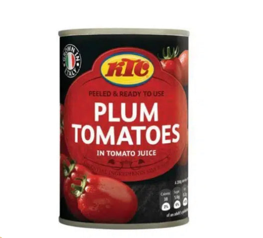 KTC Plum Tomatoes Case 12x400g