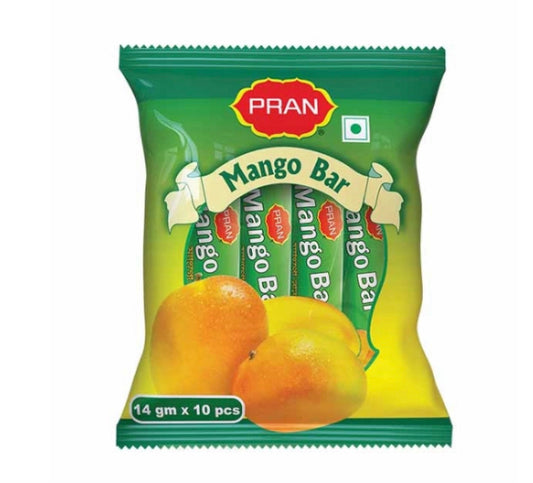 Pran Mango Bars 14g x 10pcs