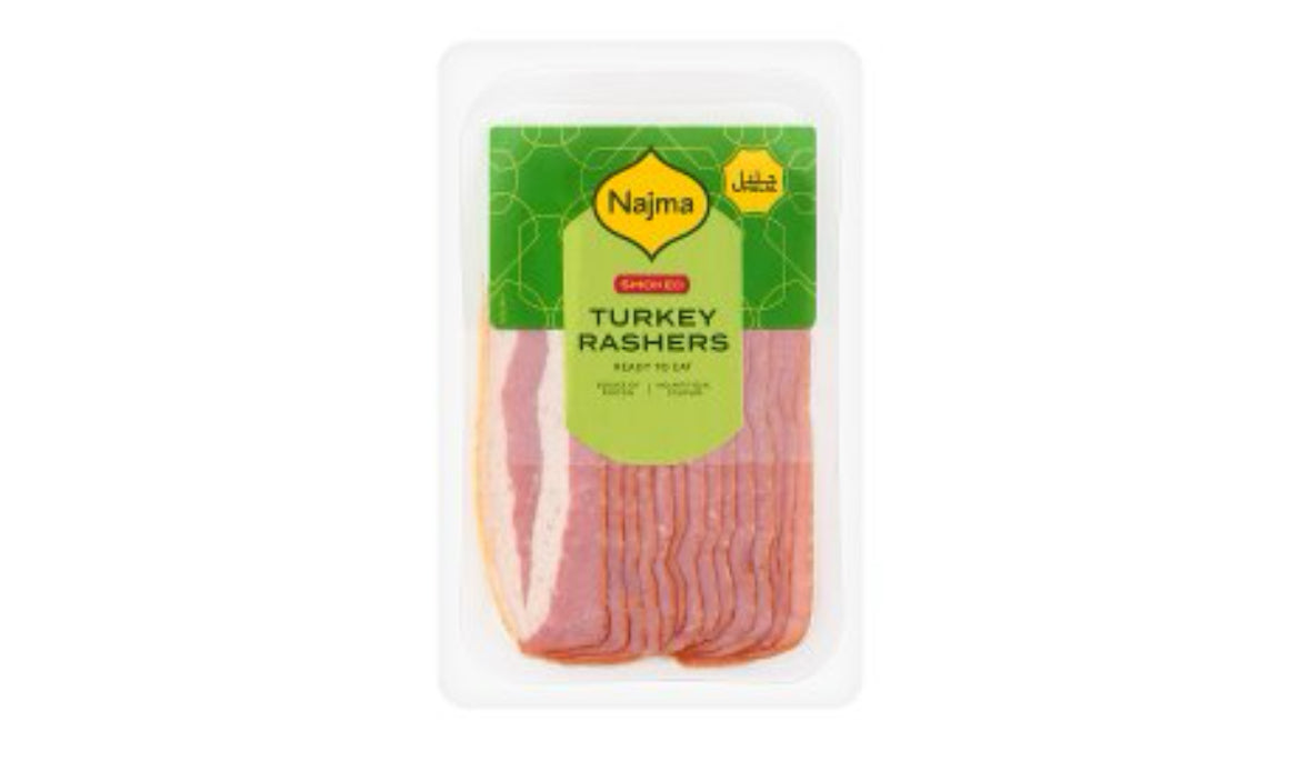 Najma Smoked Turkey Rasher Slice 150g