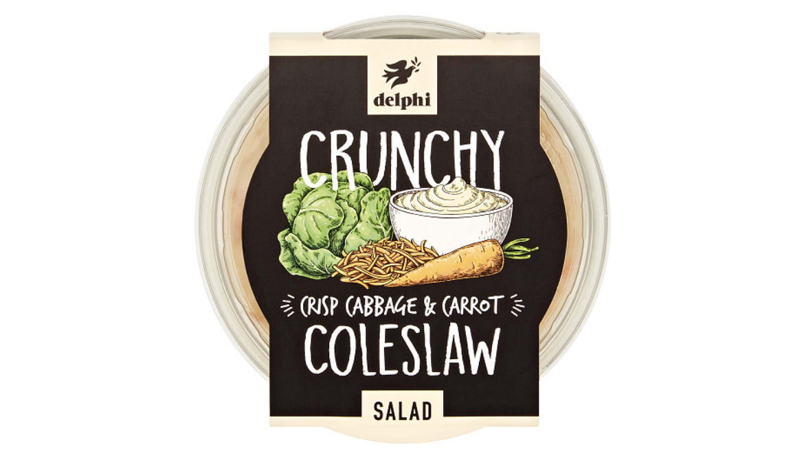 Delphi Crunchy Coleslaw Salad 230g