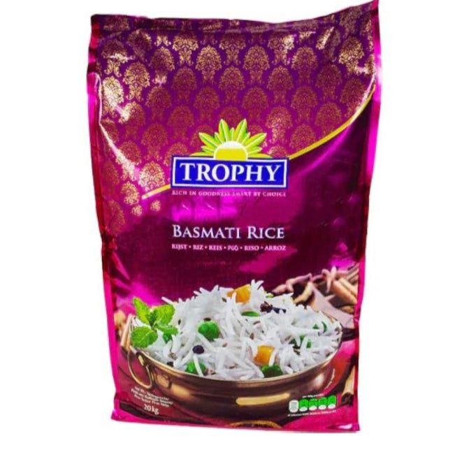 Trophy Basmati Rice 20kg