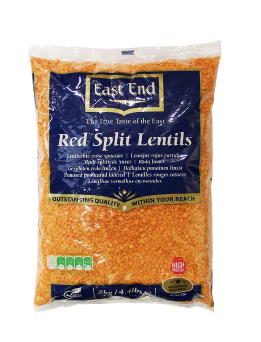 East End Red Split Lentils 2kg