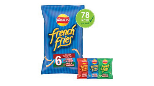 Walkers French Fries Crisps  6x18g