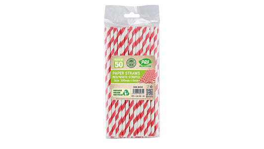 Pps Paper Straws x 50