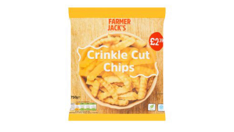 Farmer Jacks Crinkle Cut Chips 750g