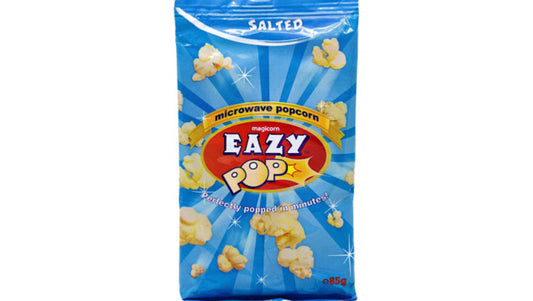 Eazypop Microwave Popcorn Salted Flavour 85g