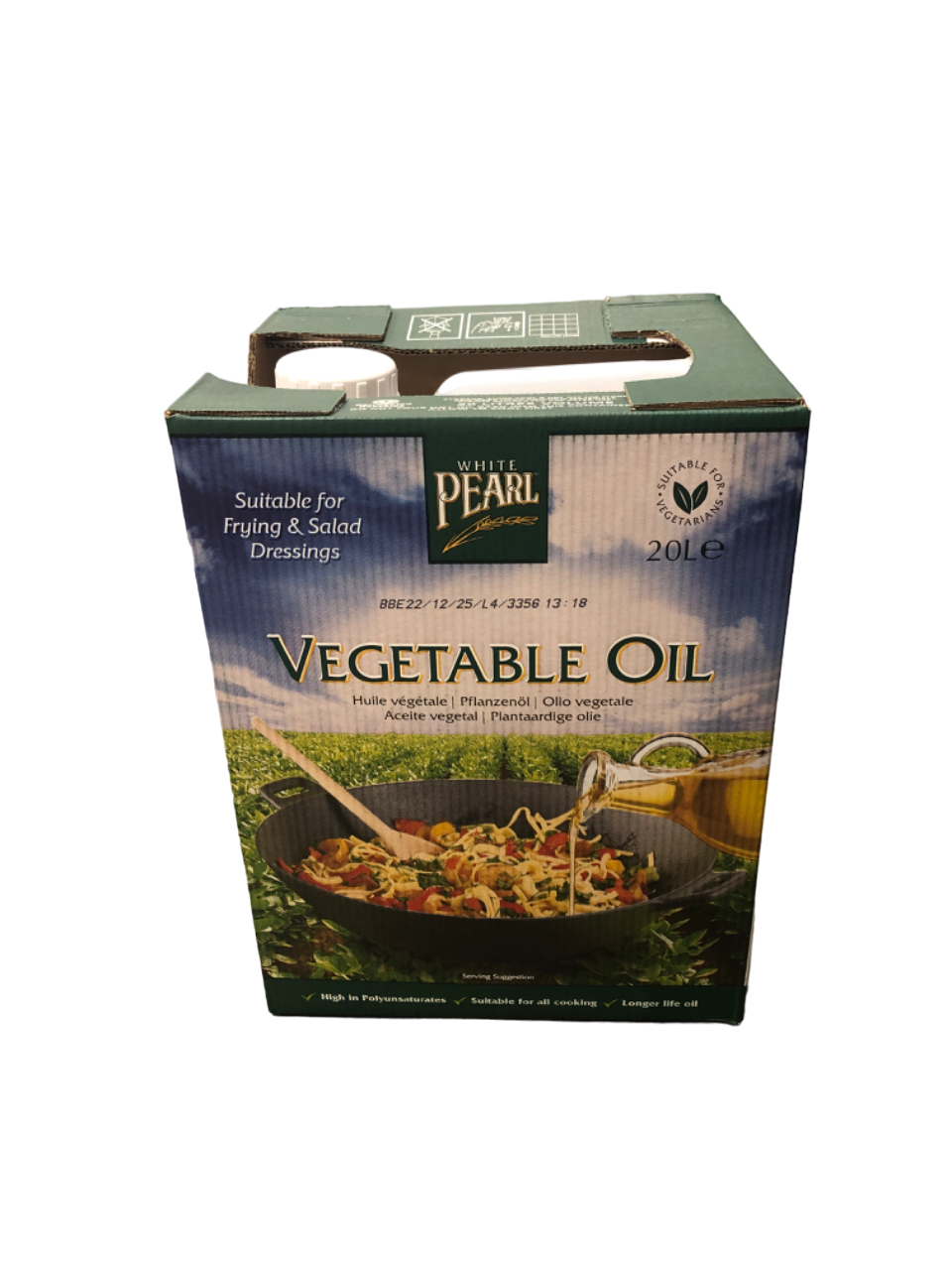 White Pearl 20ltr Vegetable Oil