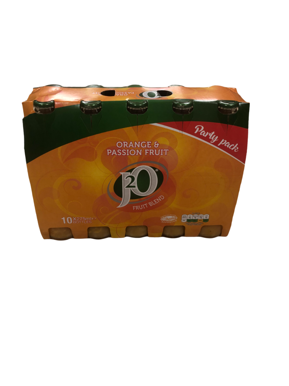 J20 orange and passion fruit 10 x 275ml