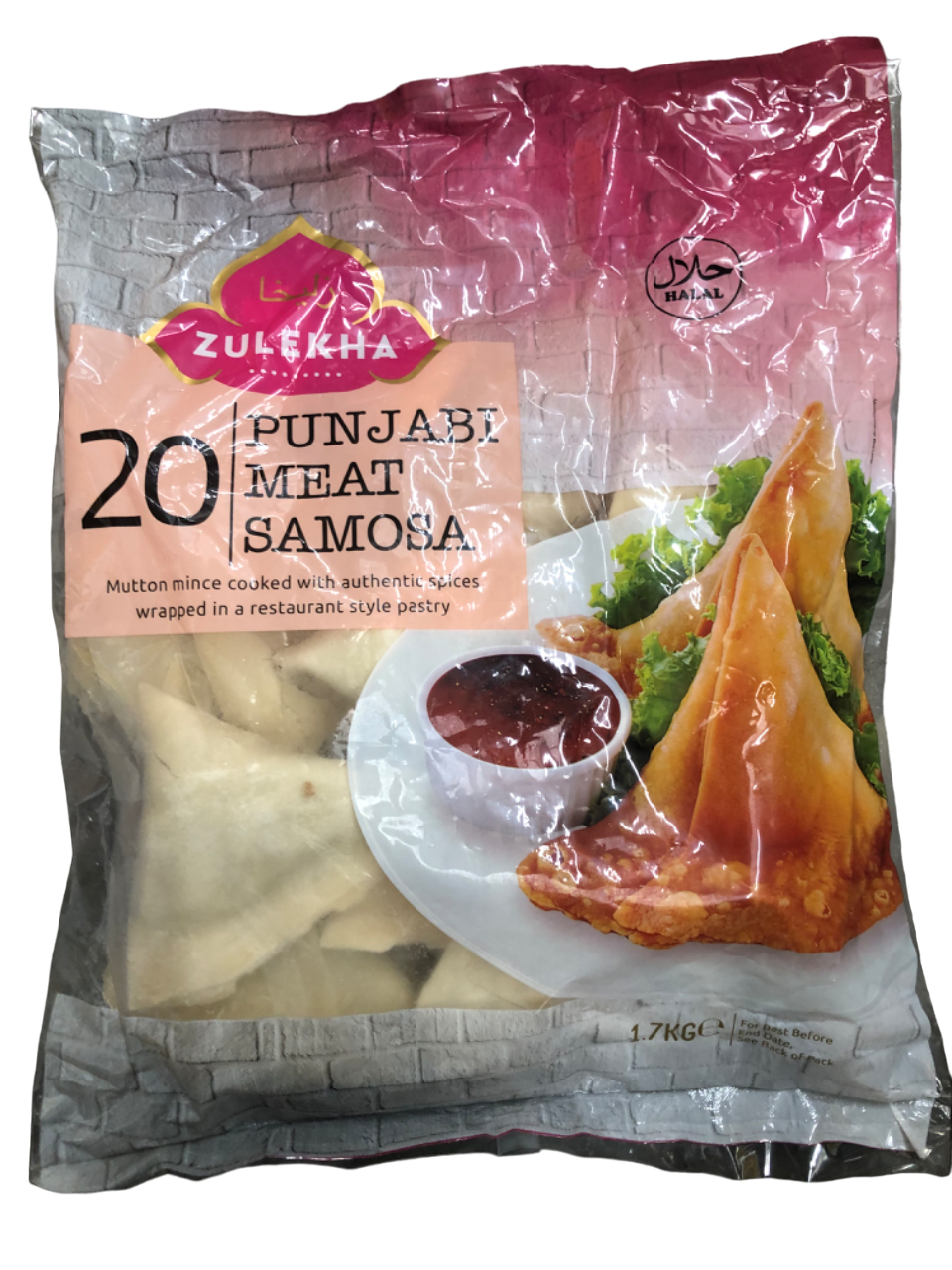 Zulekha Large Punjabi Meat Samosas x 20